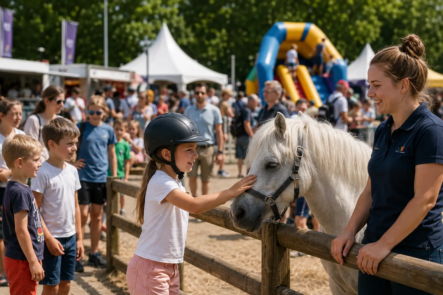 Familiedag brengt sport, animatie en ontmoetingen samen