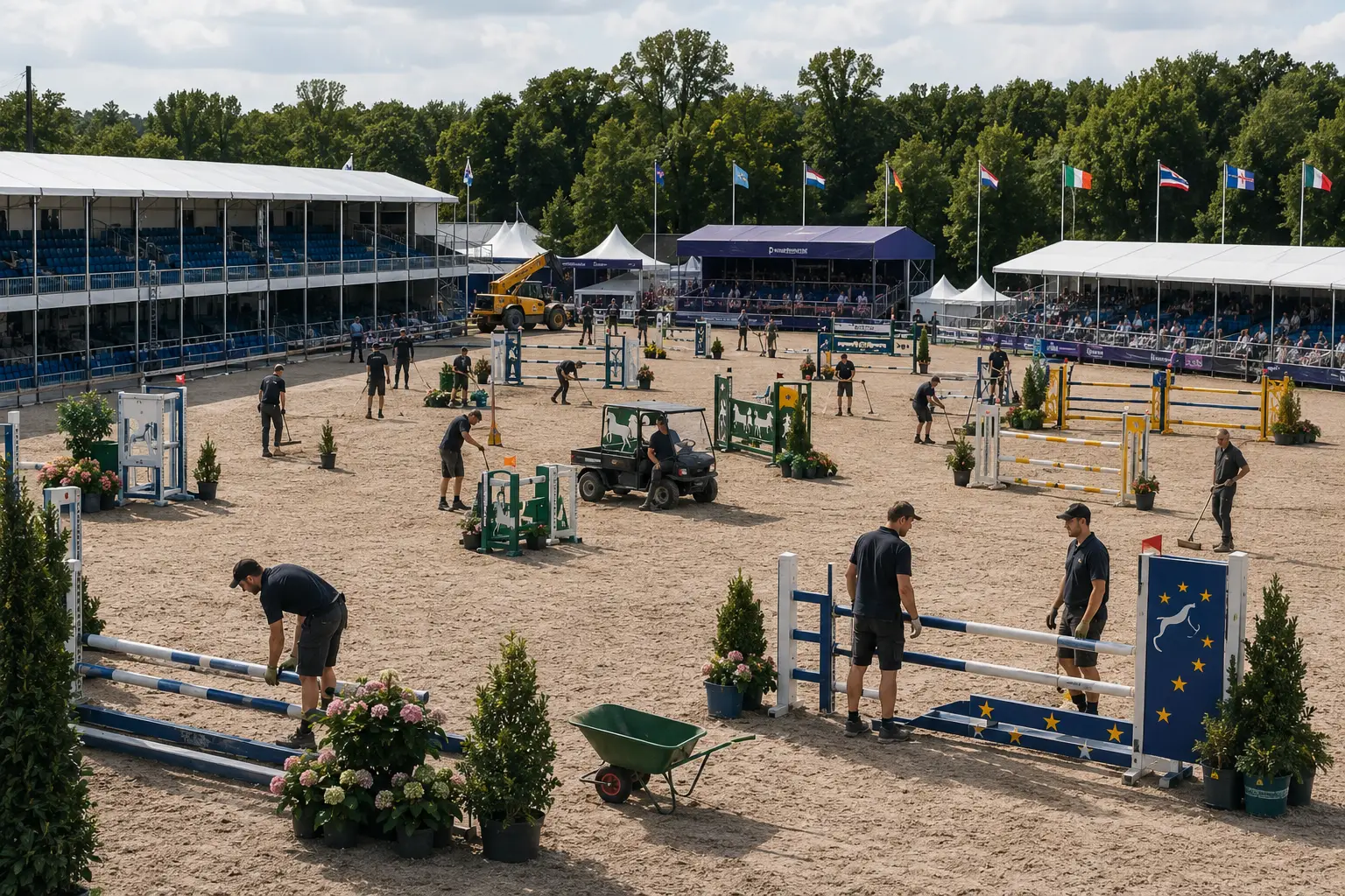 Achter de schermen bij de bouw van de kampioenschapspiste
